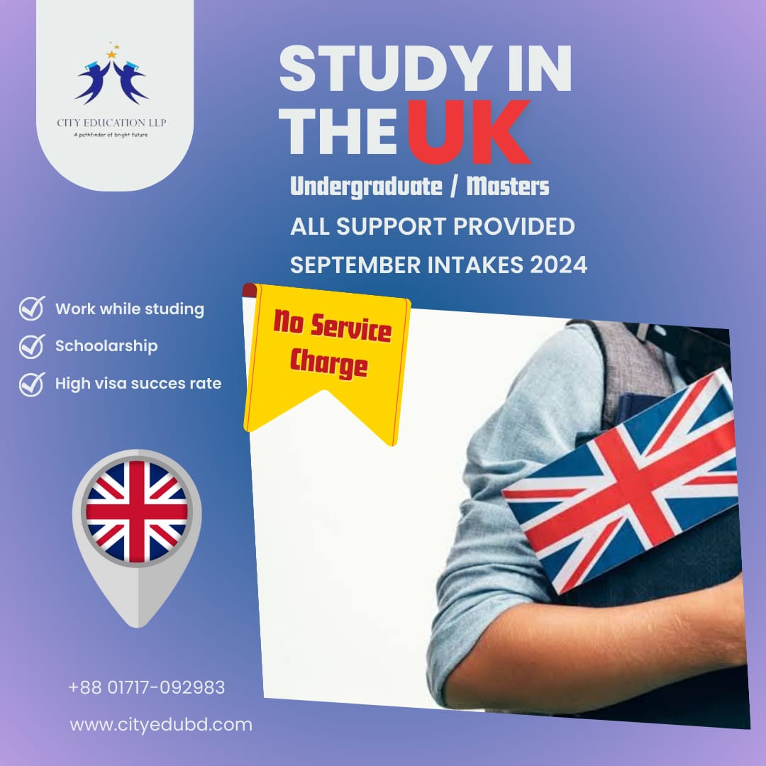 Study in the UK with City Education LLP!